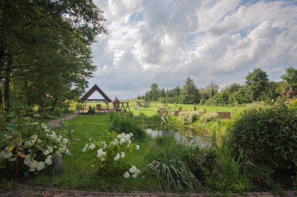 Pensjonat Agroturystyczny Pod Modrzewiem Bed & Breakfast Florczaki Dış mekan fotoğraf