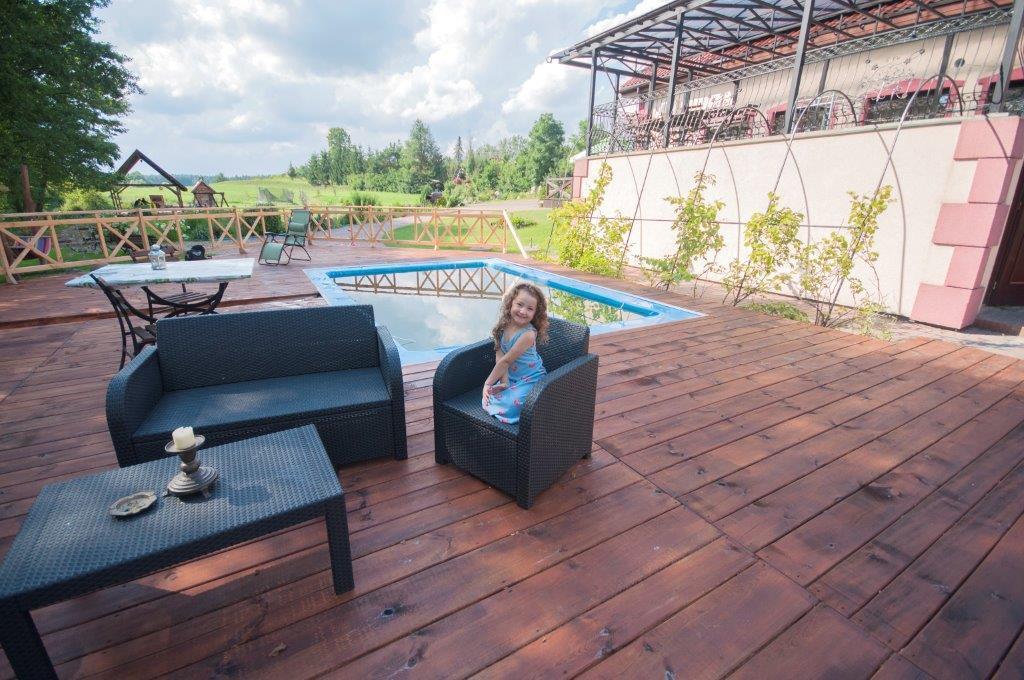 Pensjonat Agroturystyczny Pod Modrzewiem Bed & Breakfast Florczaki Dış mekan fotoğraf